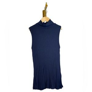 🌟 3/$10- Woman Tank Top Blue H&M Size S